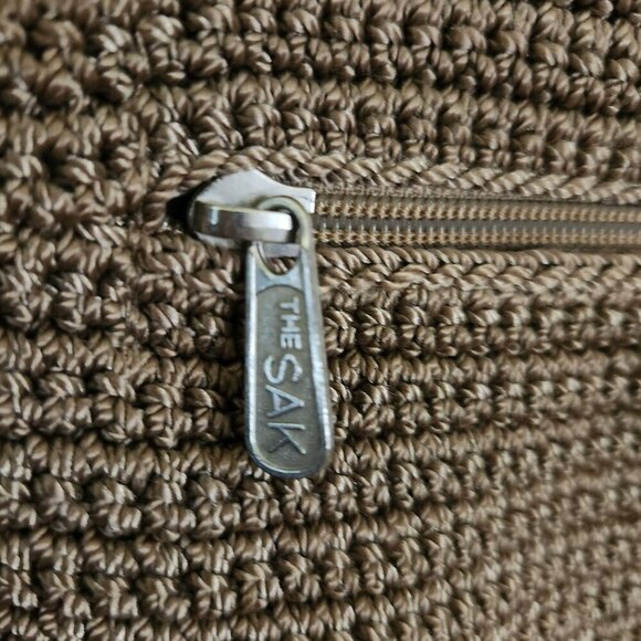 The Sak Neutral Tan Woven Shoulder Bag - Picture 4 of 7